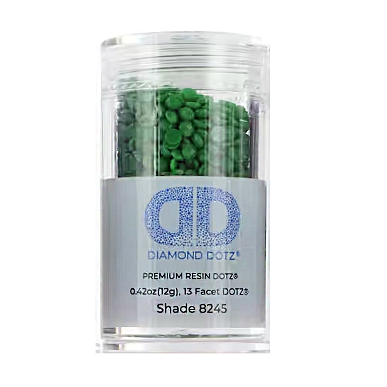 Diamond Dotz 2.8MM 12G Cylinder Kelly Green - Freestyle Diamond Painting Beads, Diamond Art Beads, Replacement Drills, Loose Gems for DIY Crafts and Art Projects
